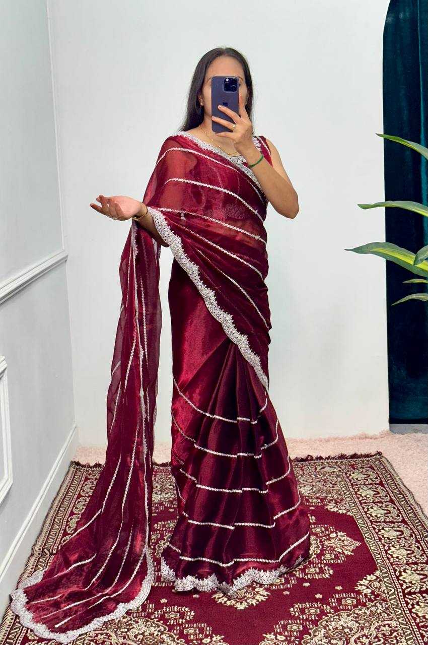 Burberry Silk Rst 476  Sarees