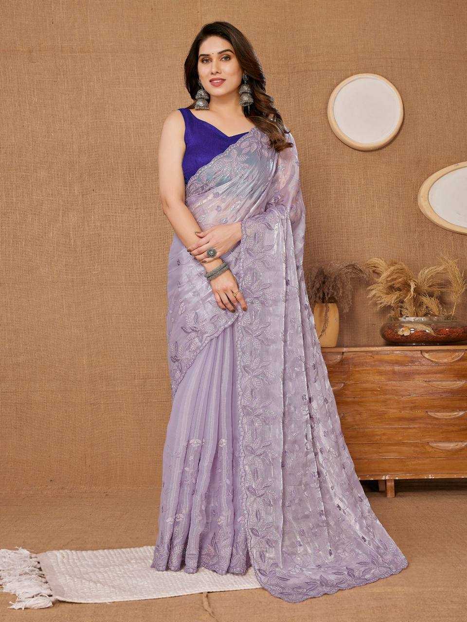 Burberry Silk Rvl Looking  Saree