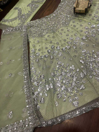 Butterfly Net Rin108 1644 Lehengas  Designer Fancy Bridal Net Fancy Lehengas