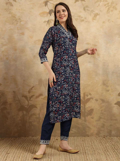 Chanderi Kesh214 262 Suit & Dresses  Printed Embroidery Chanderi Suit