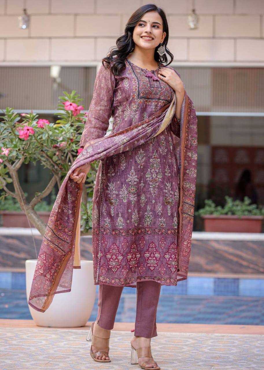 Chanderi Silk Ksb 012 Suits & Dresses  Ladies Dresses Printed Suits