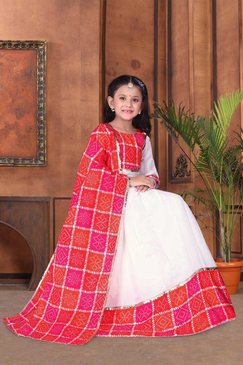 Chanderi Soft Roc 178 Kids Wear  Kids Lehengas E