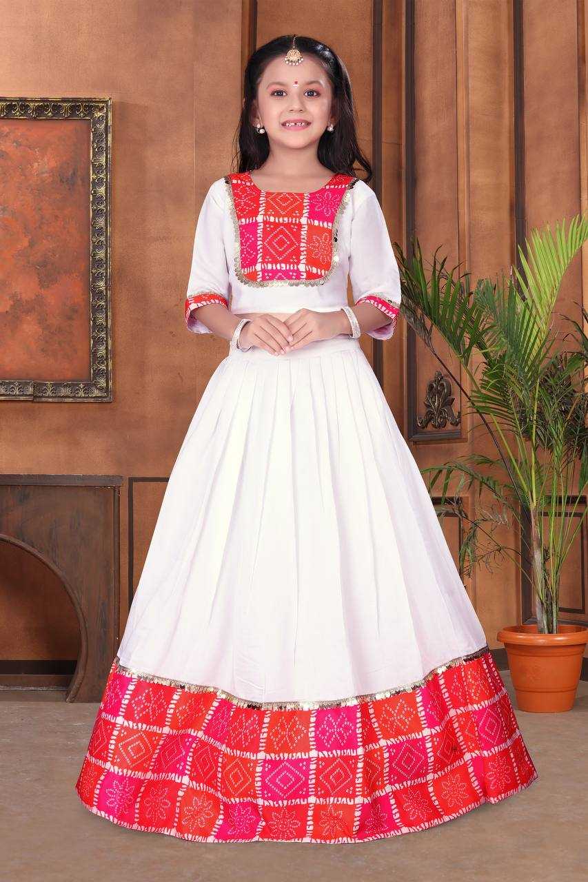 Chanderi Soft Roc 178 Kids Wear  Kids Lehengas E