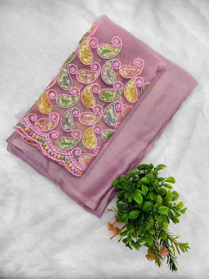 Chiffon Jht 17 Sarees  Chiffon Plain Solid Sarees