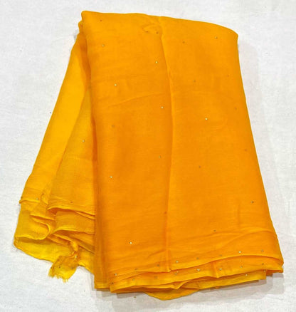 Chiffon Nsd 05 Sarees  Fancy Chiffon Plain Sarees