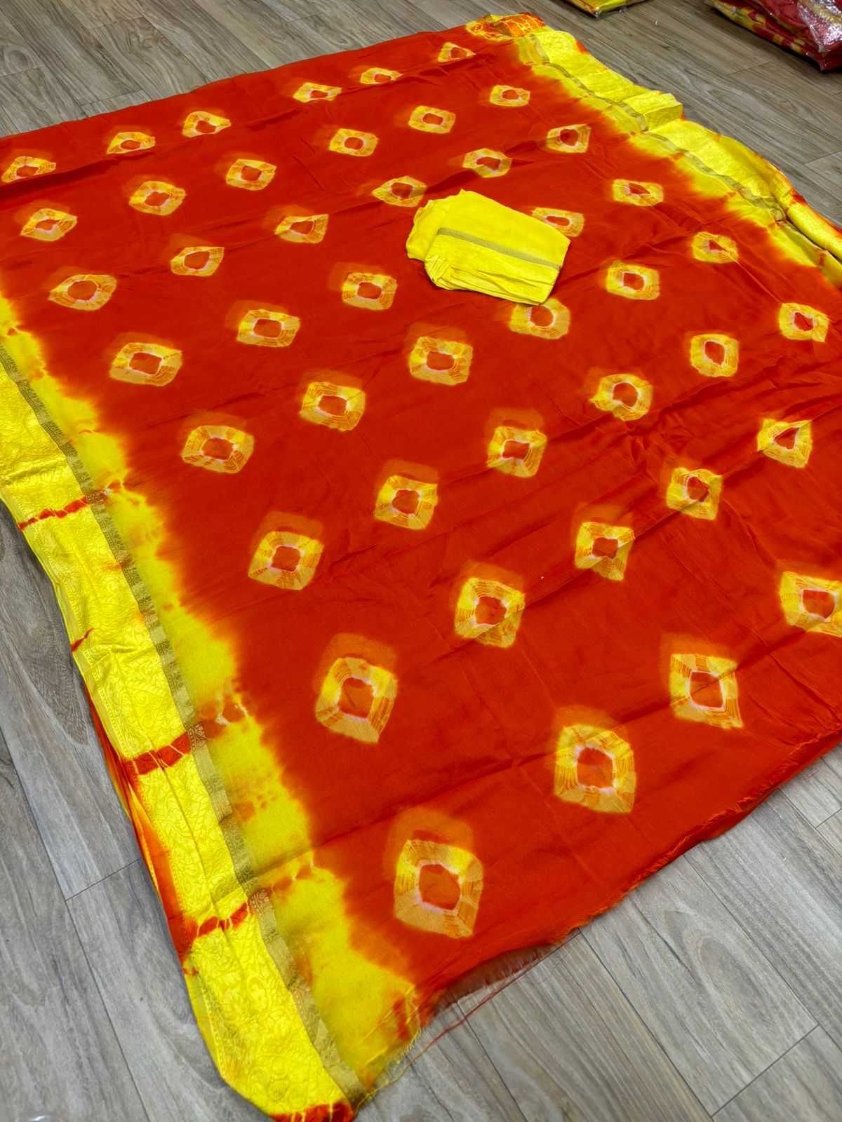 Chiffon Nsd 22 Sarees  Fancy Chiffon Plain Sarees