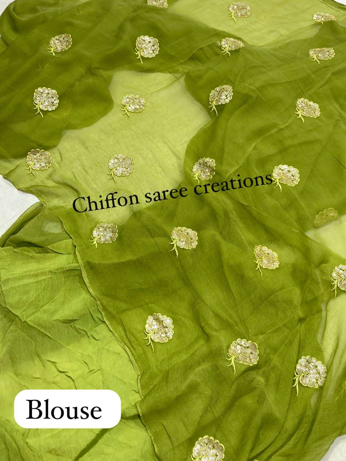 Chiffon Nsd 30 Sarees  Fancy Butta Chiffon Sarees E