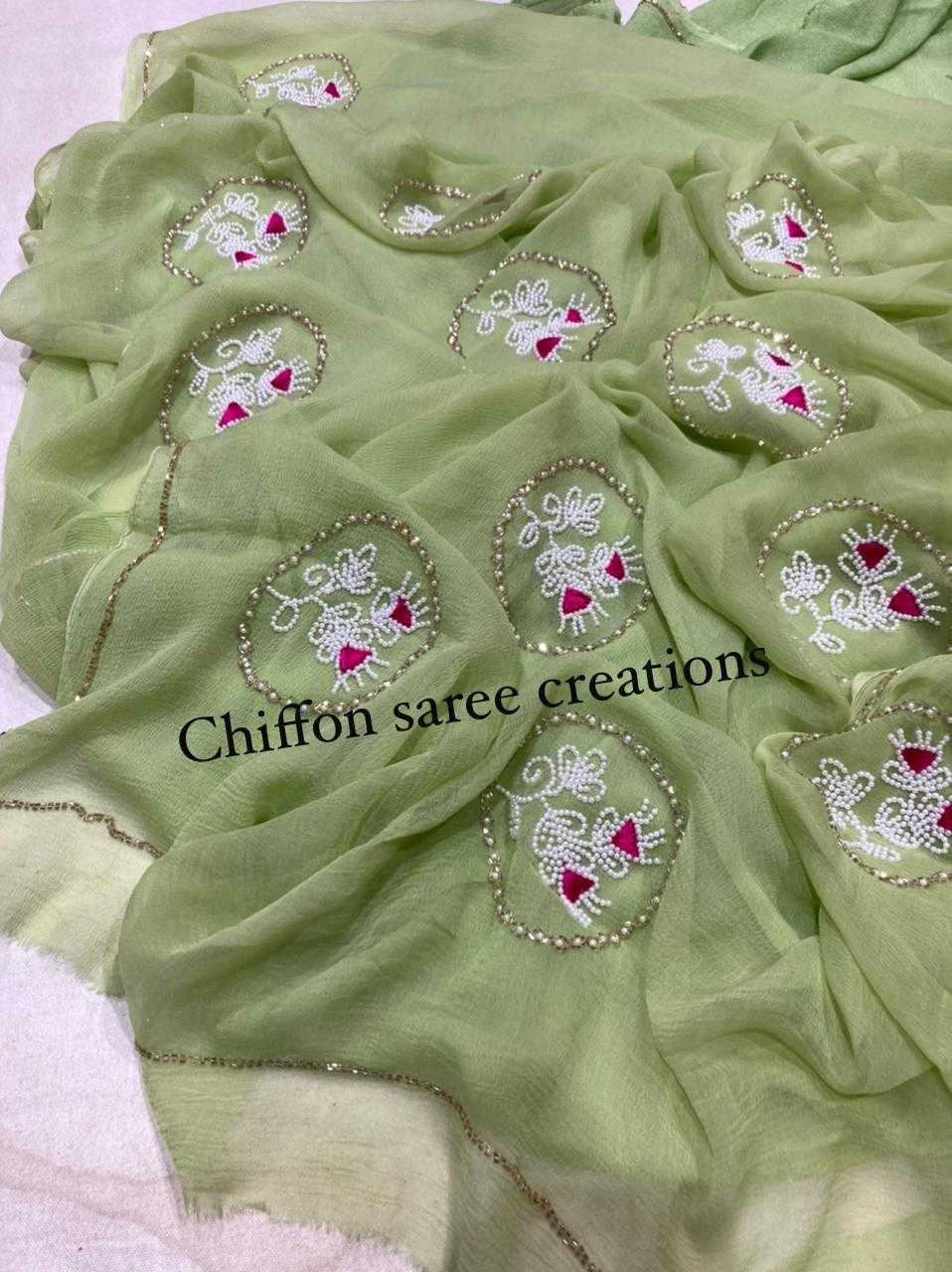 Chiffon Nsd 32 Sarees  Chiffon Butta Fancy  Sarees