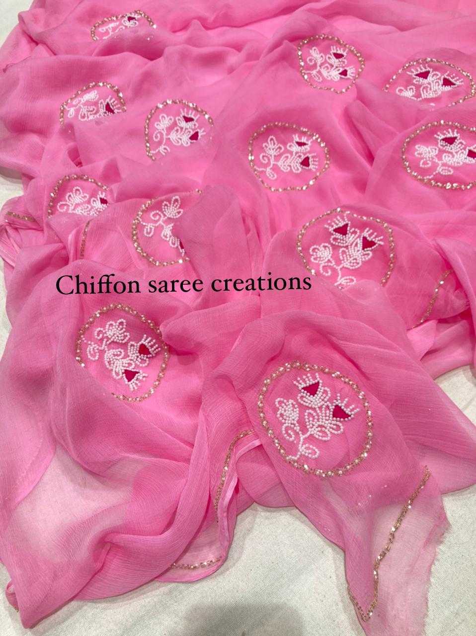 Chiffon Nsd 32 Sarees  Chiffon Butta Fancy  Sarees