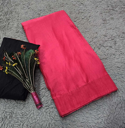 Chiffon Rjk 41 Sarees  Ladies Chiffon Plain Sarees