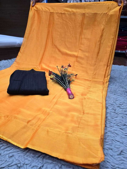 Chiffon Rjk 41 Sarees  Ladies Chiffon Plain Sarees