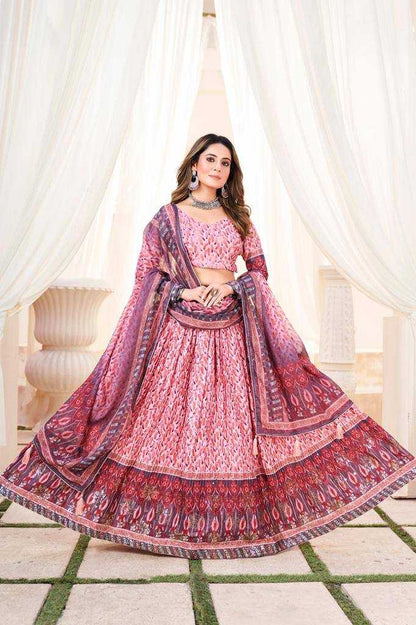 Chinon Gro 7093  Lehengas