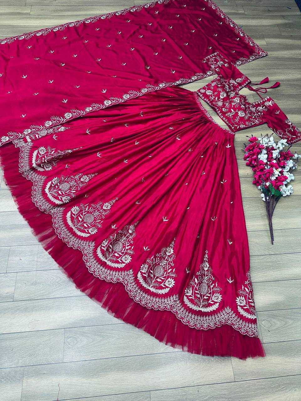 Chinon Kesh120 112 Lehengas  Traditional Embroidered Lehengas