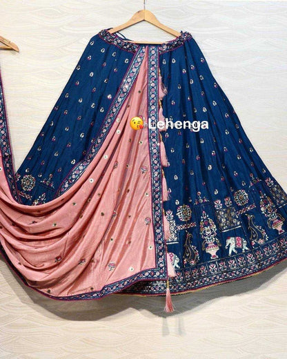 Chinon Kesh139 1643 Lehengas  Traditional Embroidered Lehengas