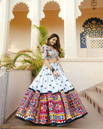 Chinon Kesh163 22 Lehengas  Traditional Printed Navratri Chaniya Choli Lehengas