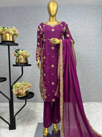 Chinon Kesh228 549 Suits & Dresses  Embroidry Long Kurti Green Salwar Suits Ladies Silk Manufacture