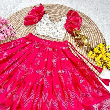 Chinon Rrkt 0060 Kids Wear  Kids Lehenga