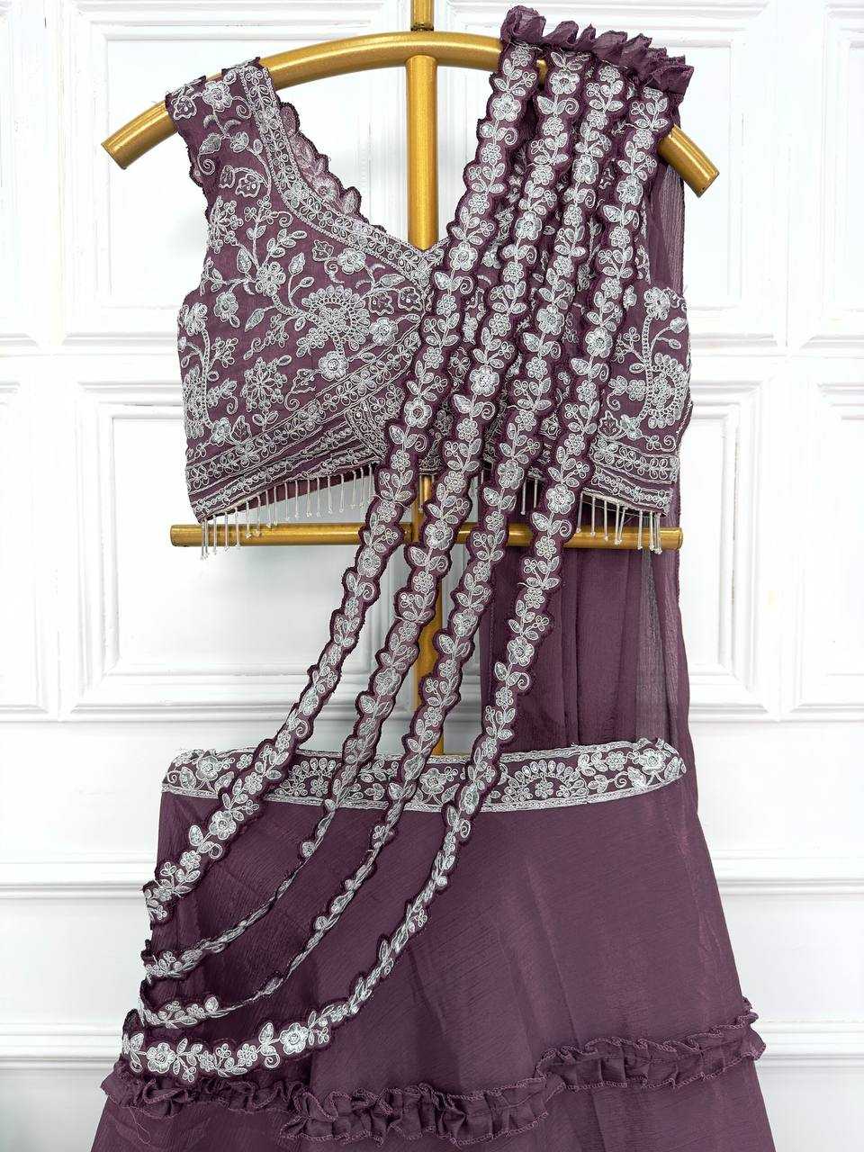 Chinon Rst 1007 Lehengas  Designer Fancy Embroidered Lehnegas