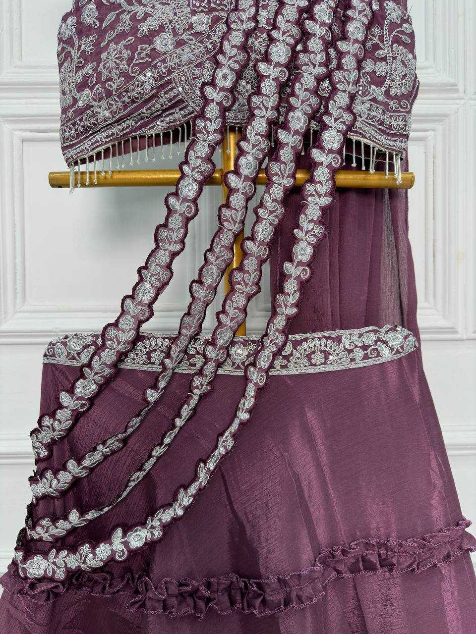 Chinon Rst 1007 Lehengas  Designer Fancy Embroidered Lehnegas