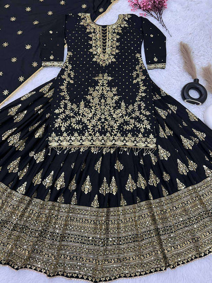 Chinon Silk Kesh124 806 Lehengas  Traditional Silk Embroidered Lehengas