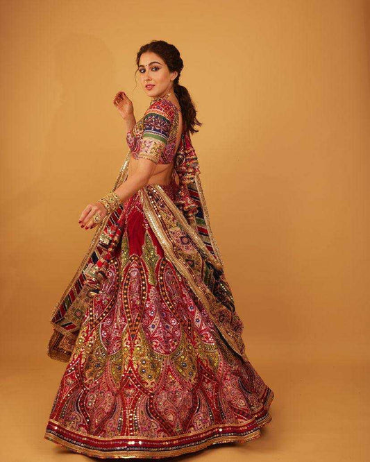 Chinon Silk Kesh151 058 Lehengas  Navaratri Chaniya Choli Traditional Printed Lehengas