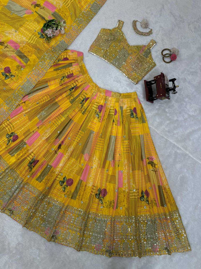 Chinon Silk Rin162 293 Lehengas  Traditional Silk Wedding Lehengas