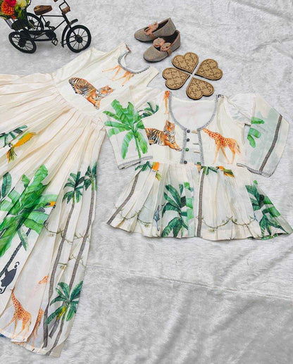 Chinon Silk Roc 183 Kids Wear  Kids Gowns