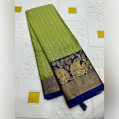 Copper Silk Rin184 Dil-Peacock Silk Sarees  Soft Silk Printed Silk Sarees