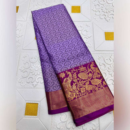 Copper Silk Rin184 Dil-Peacock Silk Sarees  Soft Silk Printed Silk Sarees