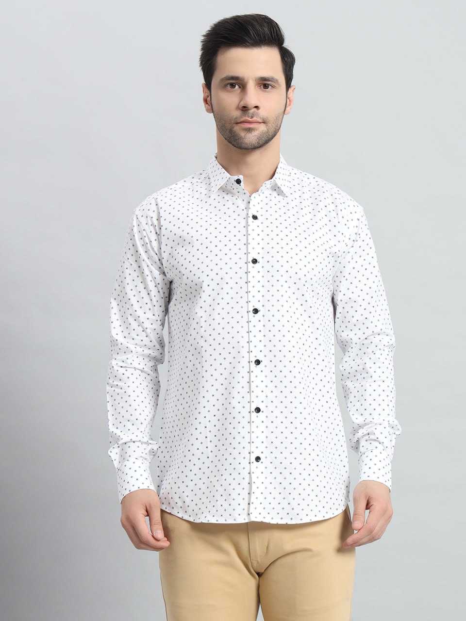 Cotton Aai 307  Mens Shirts