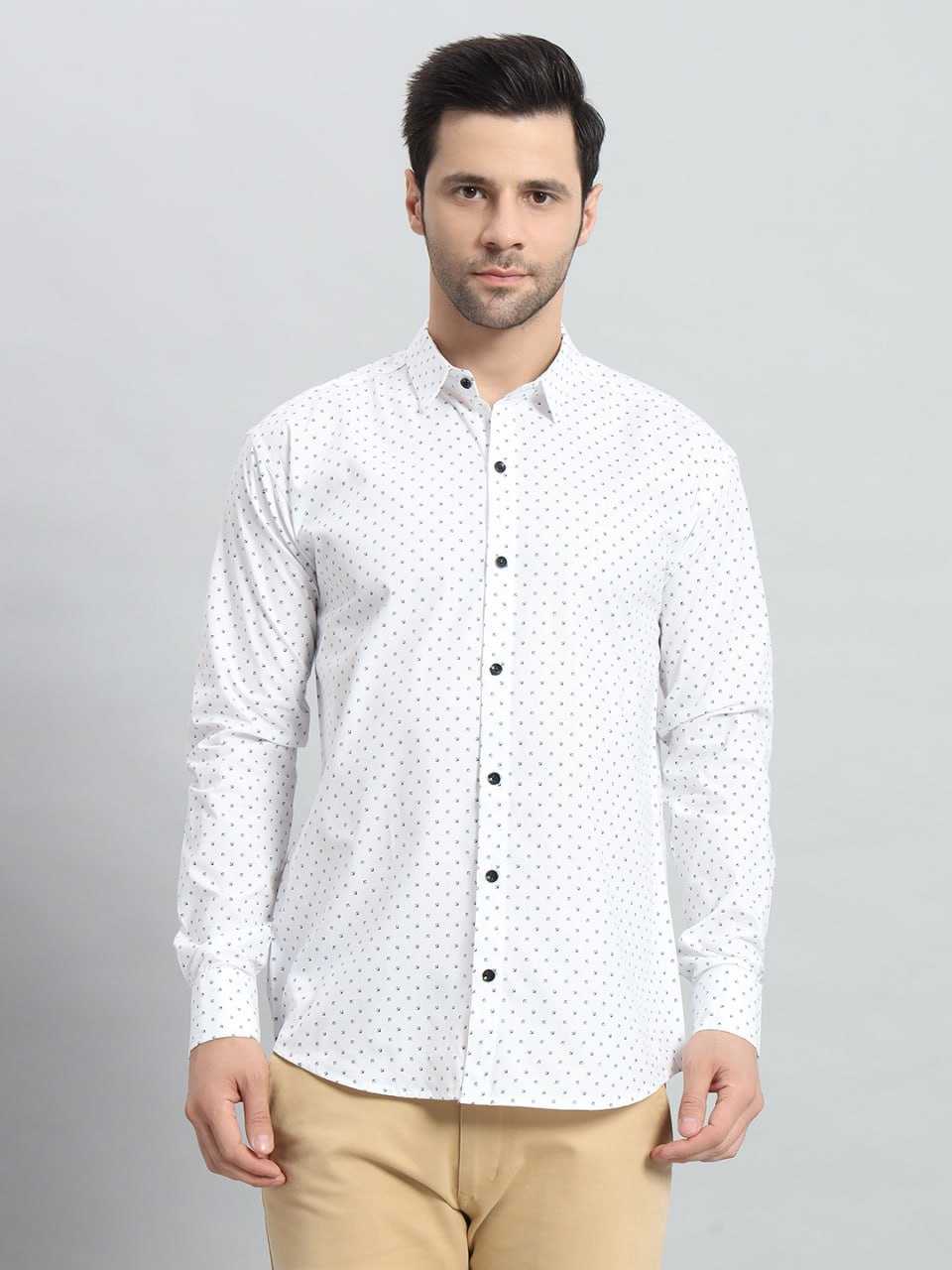 Cotton Aai 308  Mens Shirts