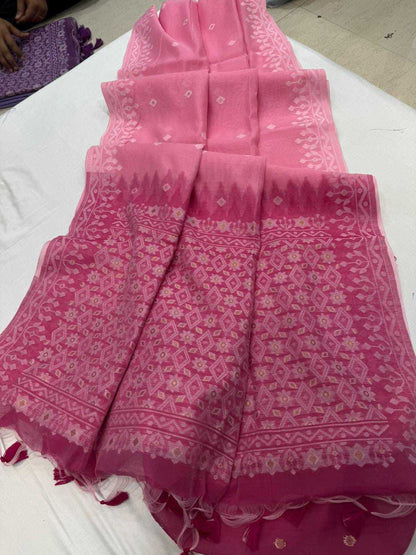 Cotton Kesh101 Ant60 Sarees  Printed Cotton Linene Ladies Sarees