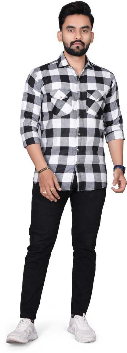 Cotton Blend Kfb Cotton  Mens Shirts