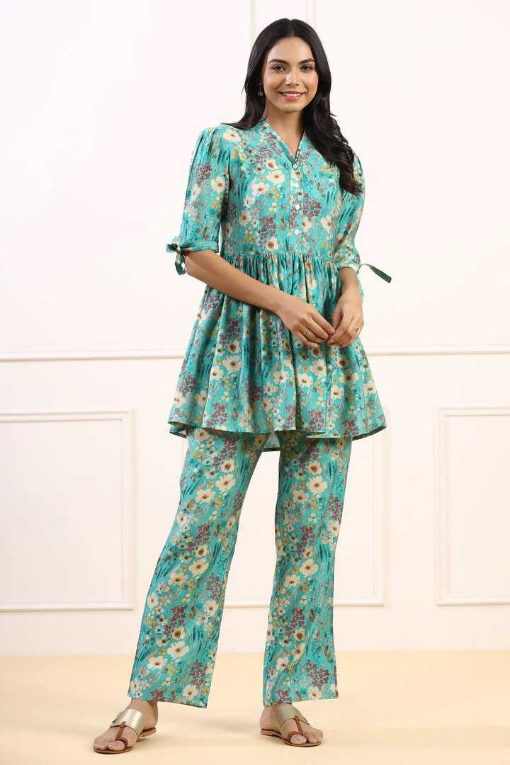 Cotton Blend Saf 4029  Co-Ord Set