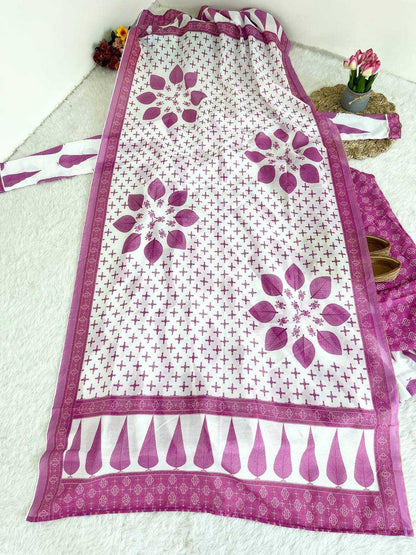 Cotton Cambric Kesh240 360 Gowns  Printed Anarkali Fancy Gowns