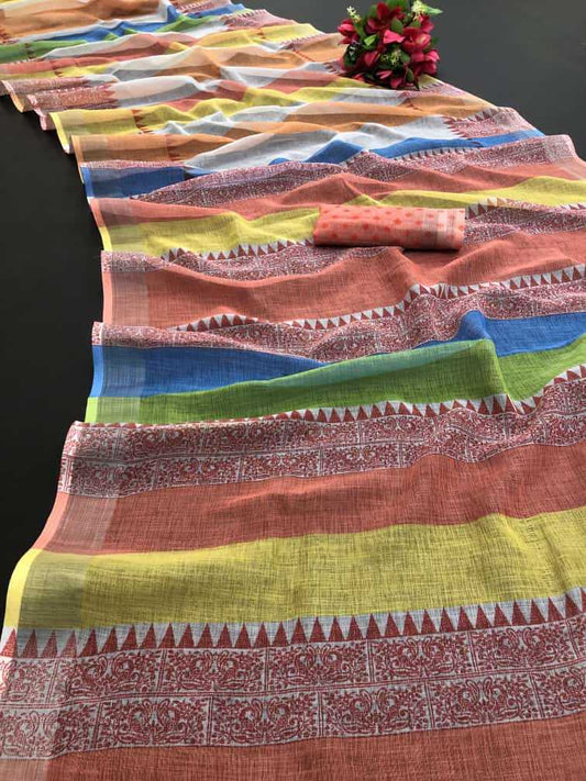 Cotton Era Heavy  Sarees