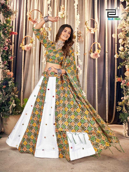 Cotton Inl  213  Lehengas