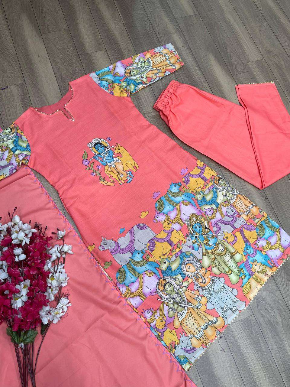 Cotton Kesh119 360 Suits & Dresses  Ladies Printed Cotton Suits