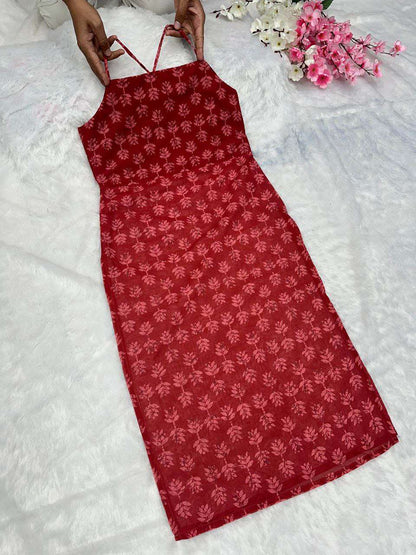 Cotton Kesh154 1116 Kurtis  Casual Long Printed Cotton Kurtis