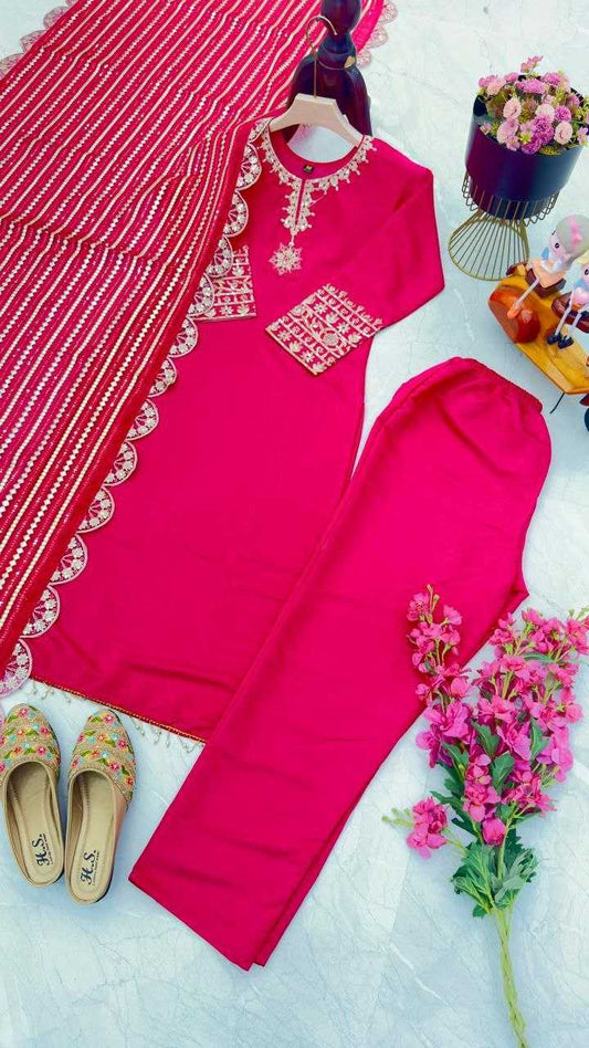 Cotton Kesh158 10104 Suits & Dresses Islamic Clothing  Pakistani Embroidery Cotton Wedding Suits