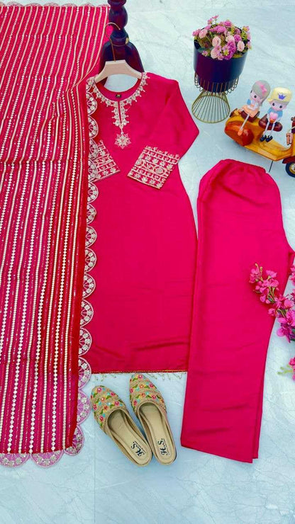 Cotton Kesh158 10104 Suits & Dresses Islamic Clothing  Pakistani Embroidery Cotton Wedding Suits