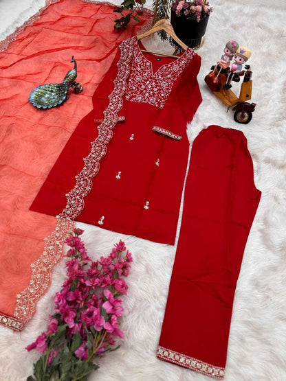 Cotton Kesh158 5034 Suits & Dresses  Ladies Embroidery Cotton Ladies Party Wear Suits