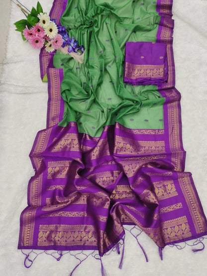 Cotton Kesh160 Harnaaz Sarees  Cotton Linen Ladies Zari Border Sarees