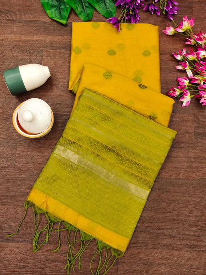 Cotton Kesh171 217 Sarees  Cotton Linen Printed Butta Sarees