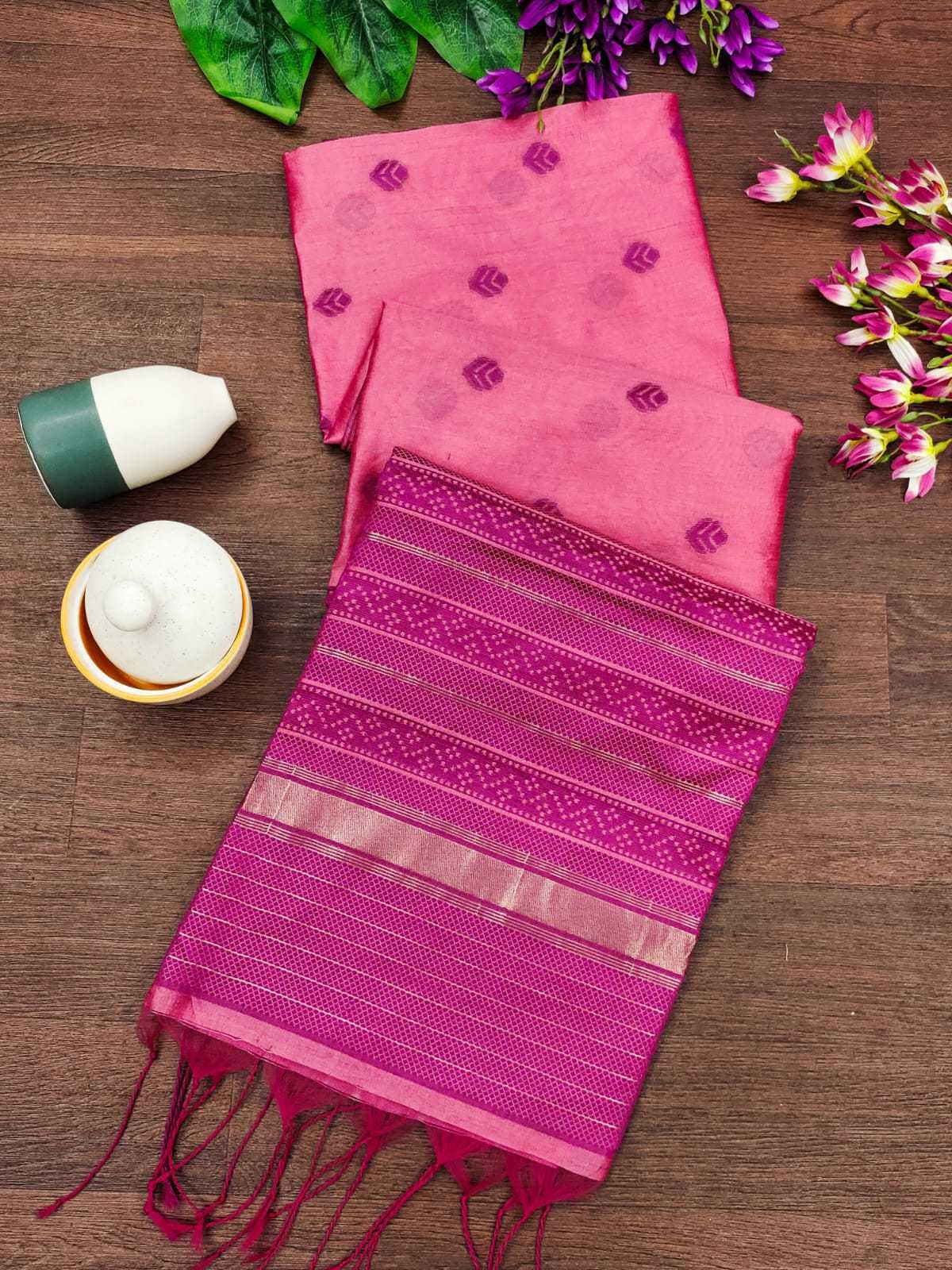 Cotton Kesh171 217 Sarees  Cotton Linen Printed Butta Sarees