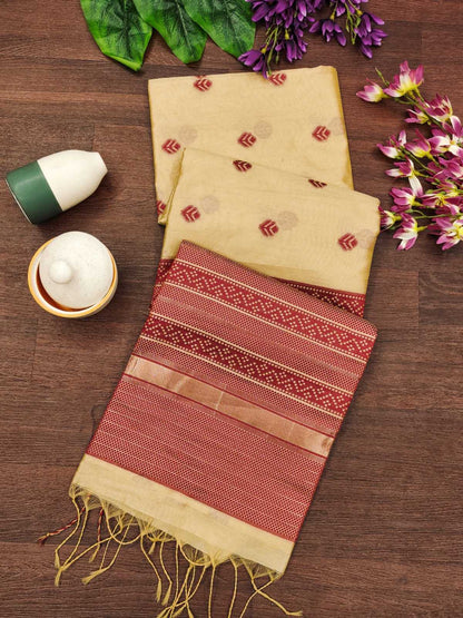 Cotton Kesh171 217 Sarees  Cotton Linen Printed Butta Sarees