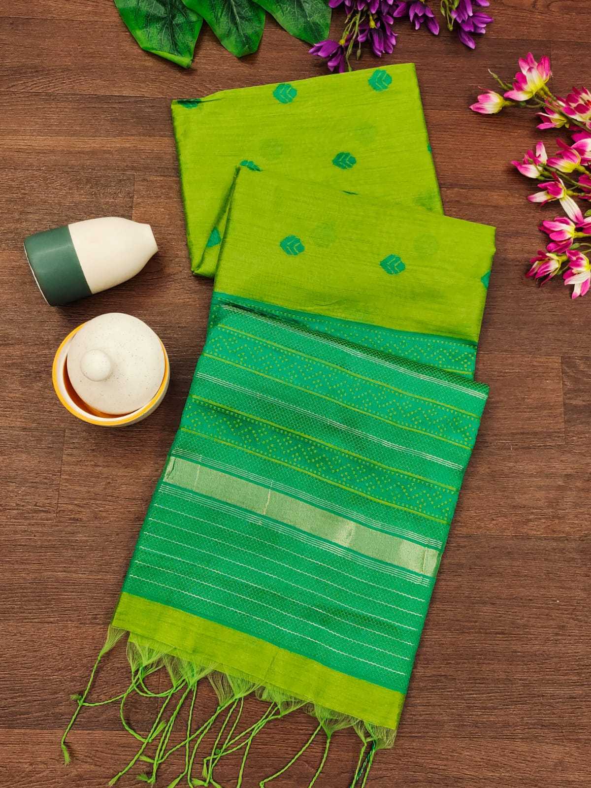 Cotton Kesh171 217 Sarees  Cotton Linen Printed Butta Sarees