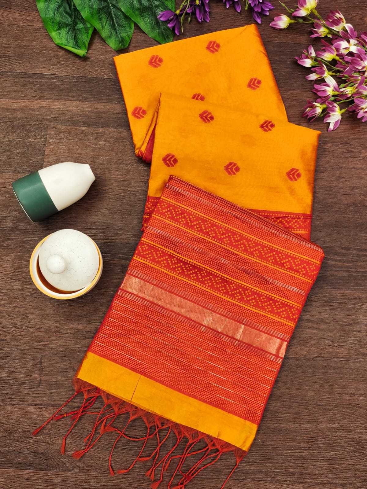 Cotton Kesh171 217 Sarees  Cotton Linen Printed Butta Sarees