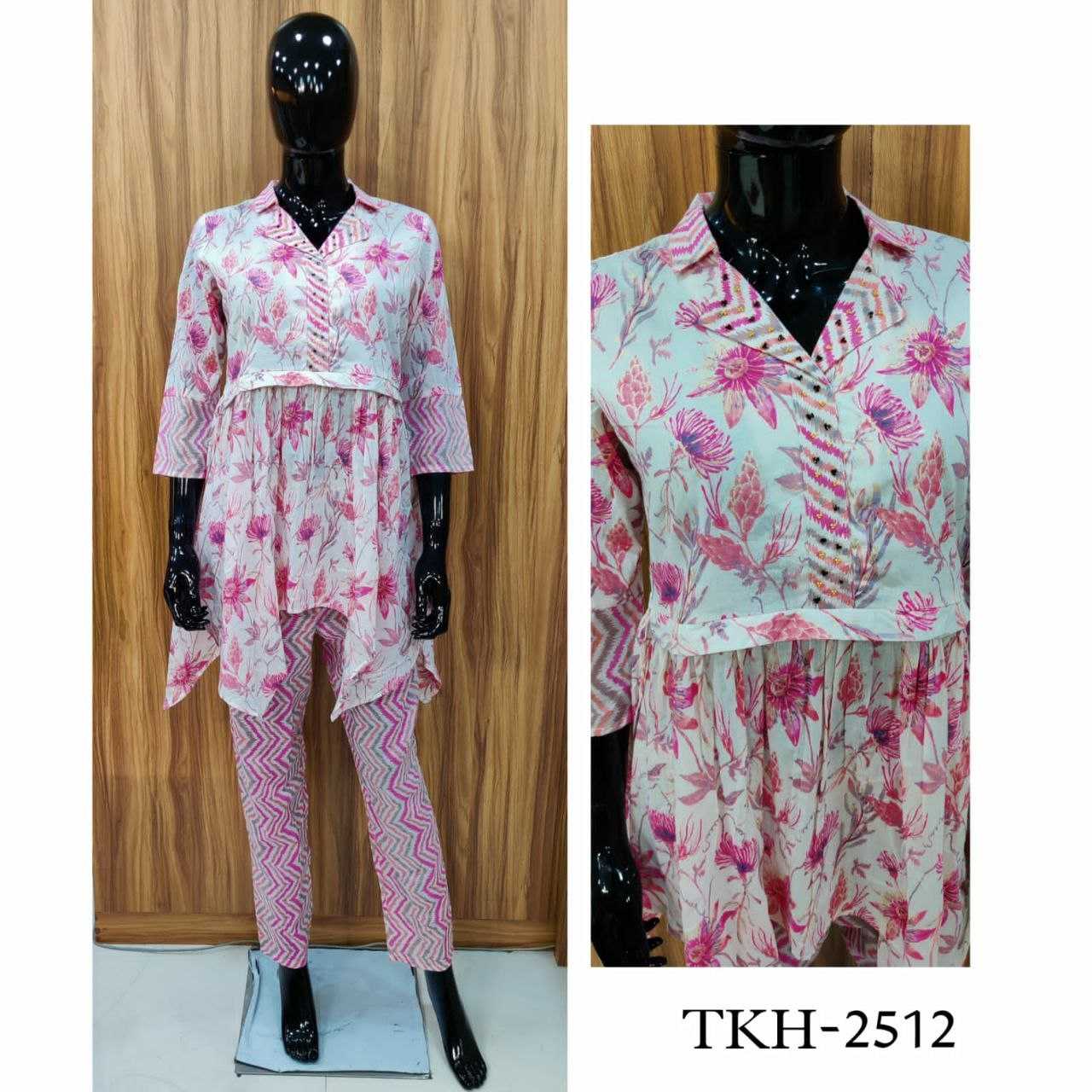 Cotton Kesh179 Ahb100 Western Wear  Co-Ord Set