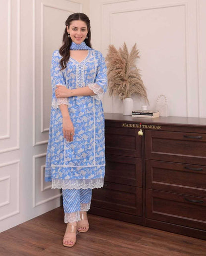 Cotton Kesh209 Bhc08 Suits & Dresses  Ladies Printed Cotton